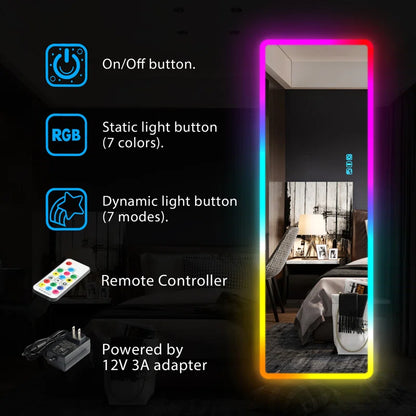 Flat LED Mirror